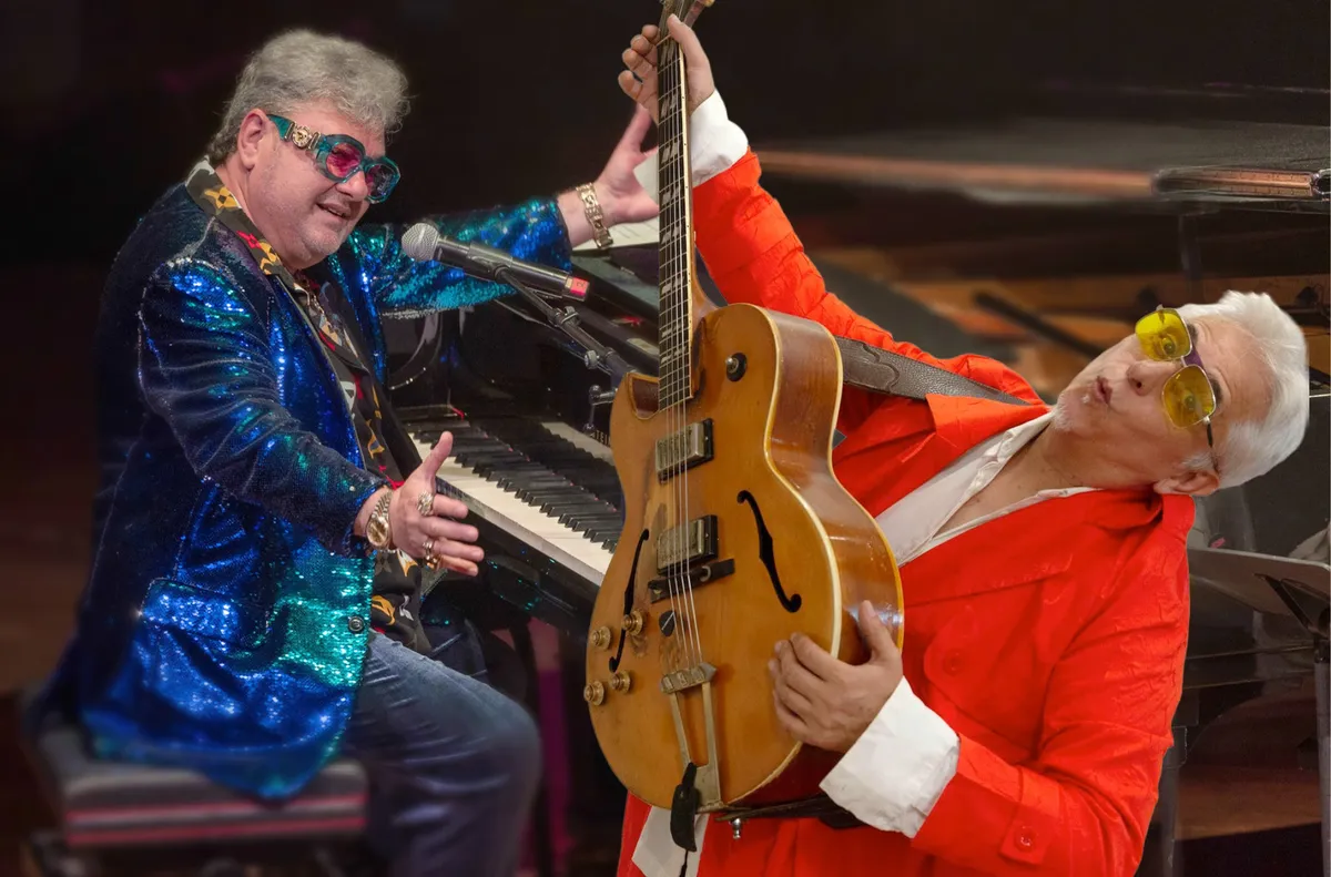 פטשקה וצ'ימו במחווה לענקי הפסנתר והגיטרה